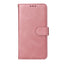OPPO A6x EIDERWOOD Kunstlæder Flip Cover m. Kortholder & Ståfunktion - Lyserød
