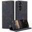Samsung Galaxy S26 CASEME Kunstlæder Flip Cover m. Ståfunktion & Kortholder - Sort