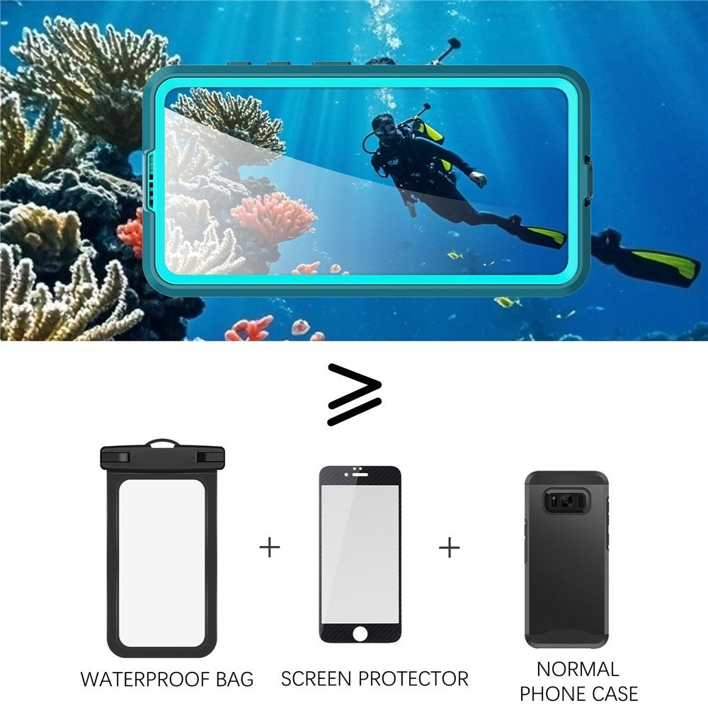 Samsung Galaxy S26 Redpebber Vandtæt Hybrid Plast Cover - MagSafe Kompatibel - Blå