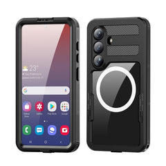 Samsung Galaxy S26 Redpebber Vandtæt Hybrid Plast Cover - MagSafe Kompatibel - Sort