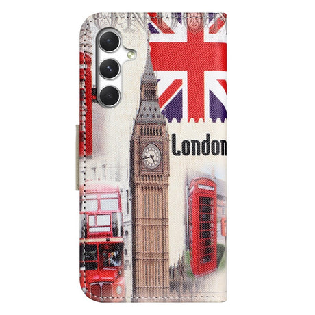 Samsung Galaxy S26 EIDERWOOD Kunstlæder Flip Cover m. Mønster - London