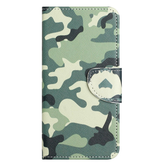 Samsung Galaxy S26+ (Plus) EIDERWOOD Kunstlæder Flip Cover m. Mønster - Camouflage