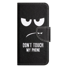 Samsung Galaxy S26+ (Plus) EIDERWOOD Kunstlæder Flip Cover m. Mønster - Don't Touch My Phone