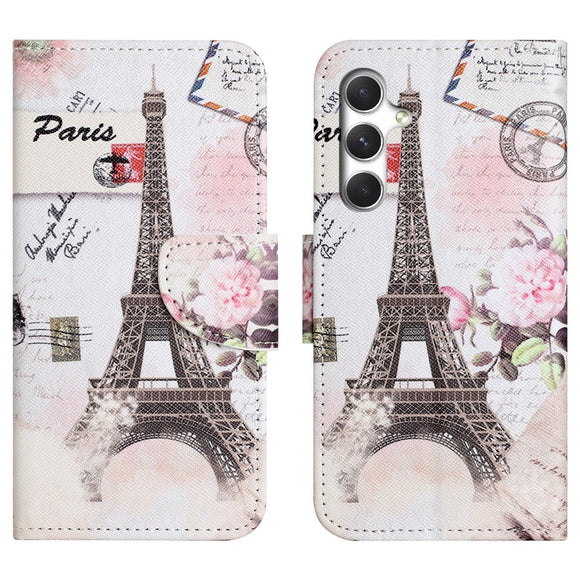 Samsung Galaxy S26+ (Plus) EIDERWOOD Kunstlæder Flip Cover m. Mønster - Paris