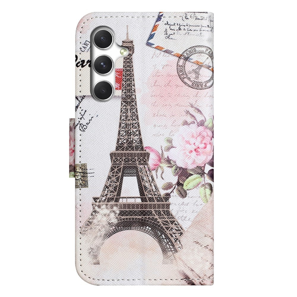 Samsung Galaxy S26+ (Plus) EIDERWOOD Kunstlæder Flip Cover m. Mønster - Paris