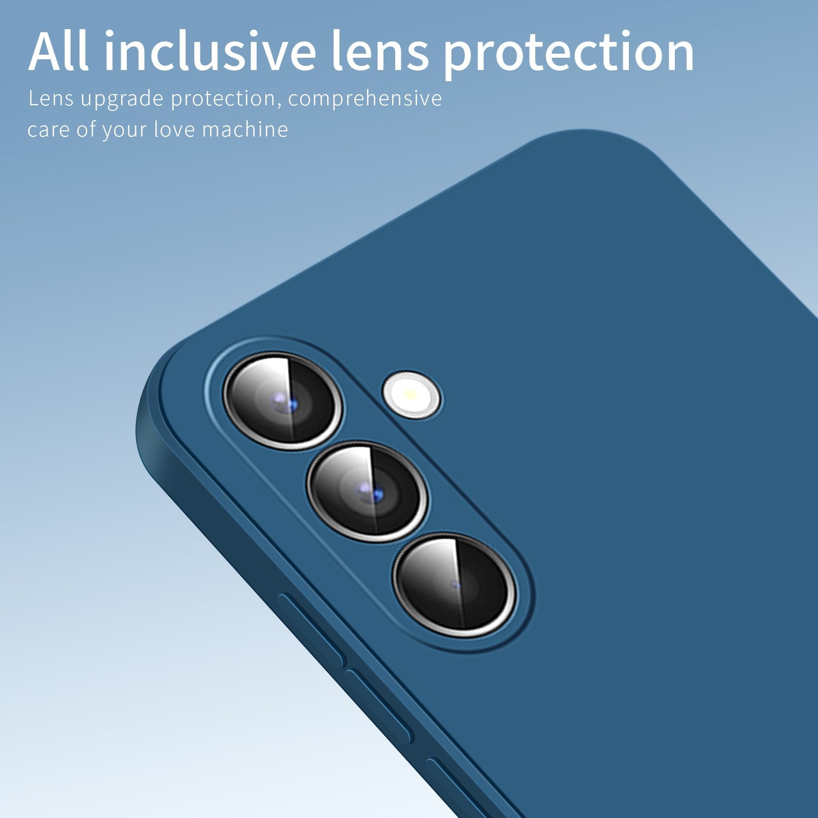 Samsung Galaxy A37 Pinwuyo Silikone Cover - Sort