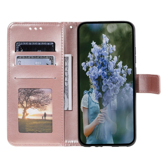 OnePlus 15R EIDERWOOD Kunstlæder Flip Cover m. Mønster - Lyserød