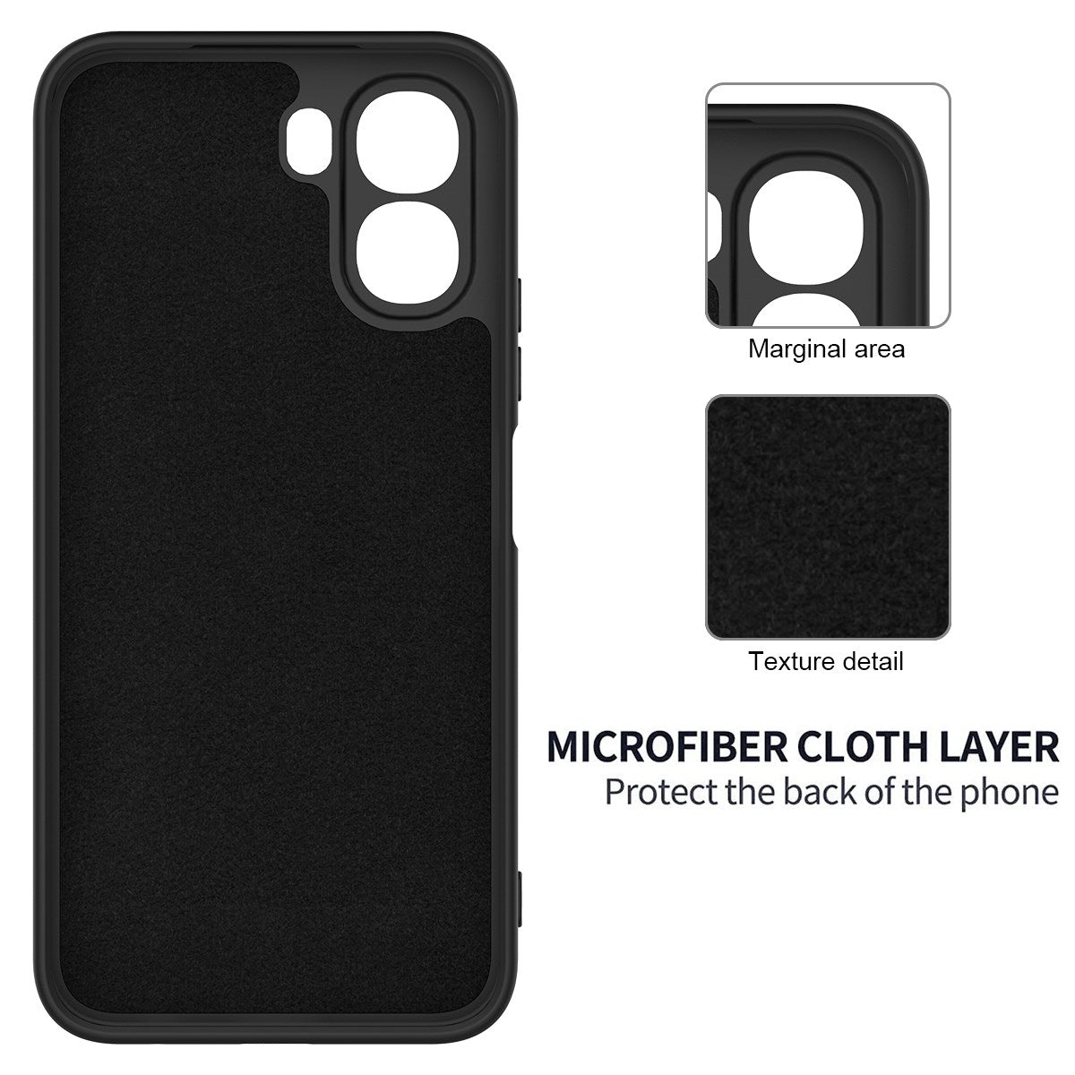 OPPO A6x EIDERWOOD Silikone Cover m. Strop - Sort