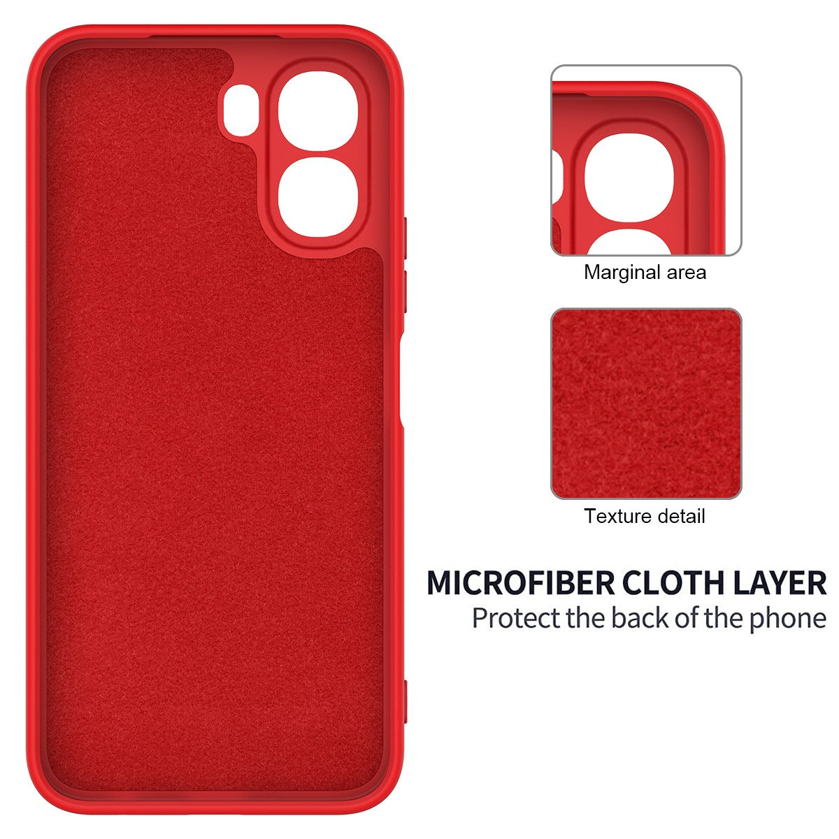 OPPO A6x EIDERWOOD Silikone Cover m. Strop - Rød