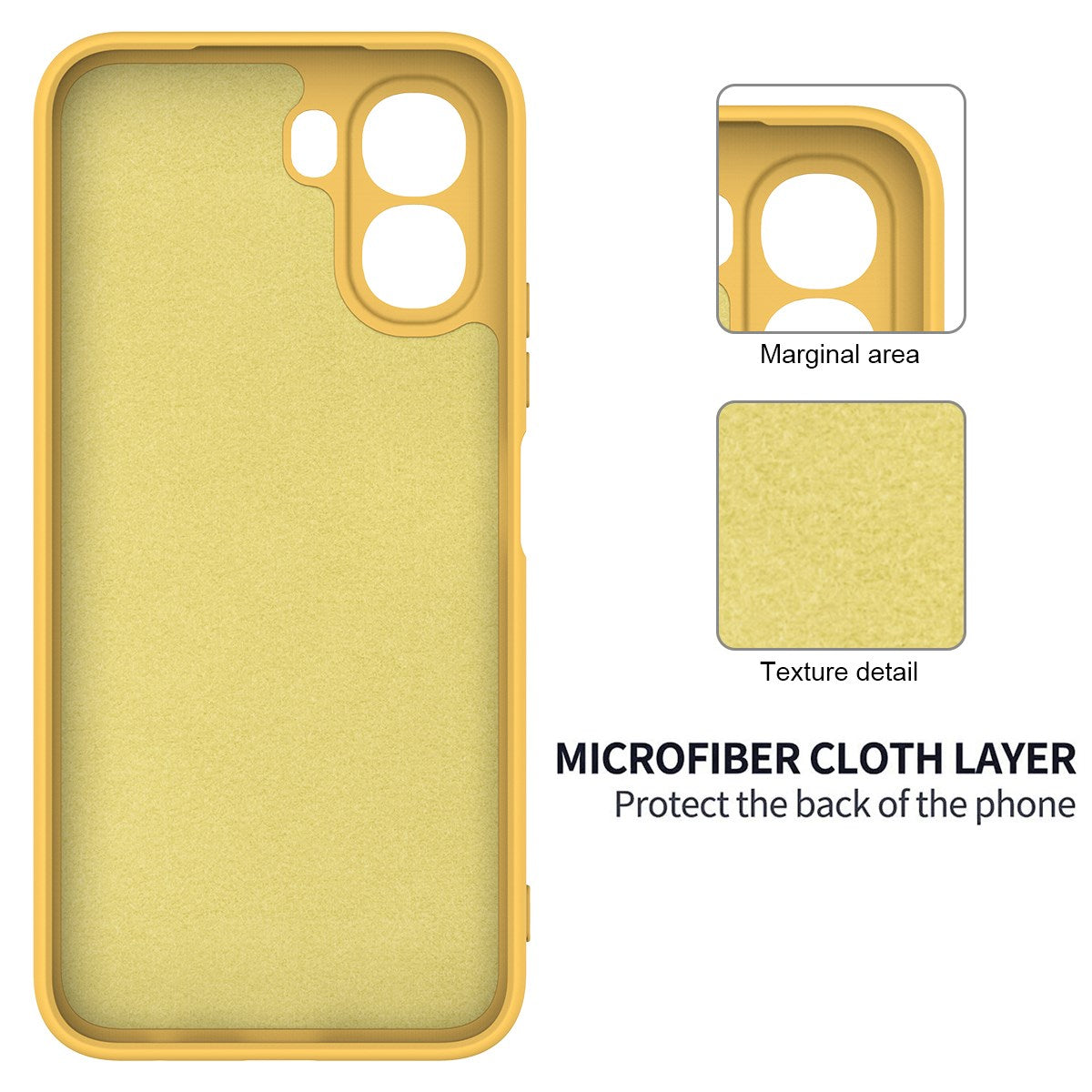 OPPO A6x EIDERWOOD Silikone Cover m. Strop - Gul
