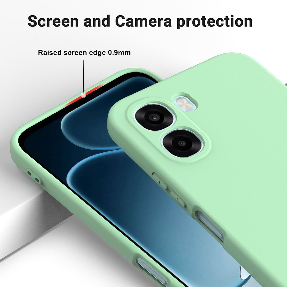 OPPO A6x EIDERWOOD Silikone Cover m. Strop - Grøn