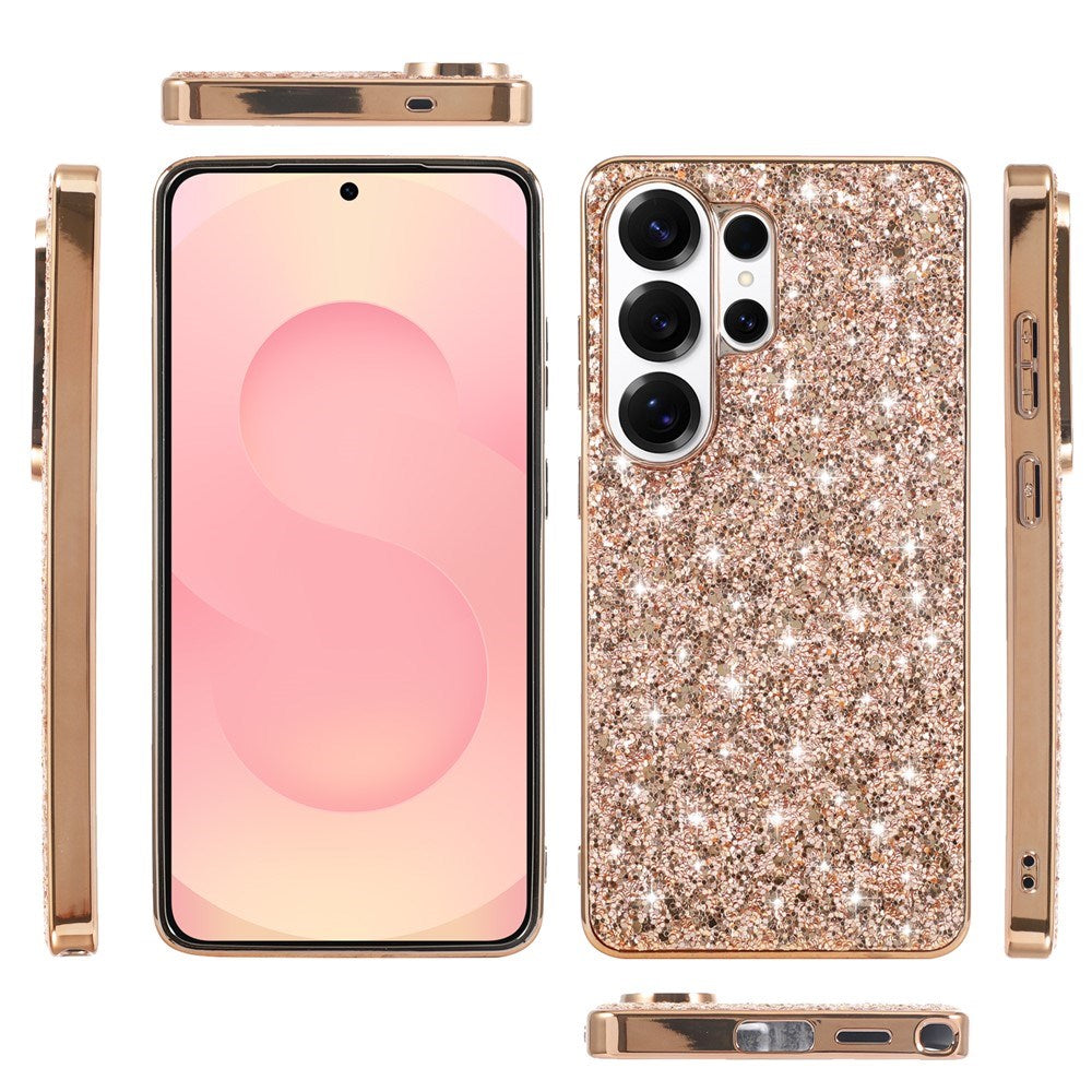Samsung Galaxy S26 Ultra EIDERWOOD Hybrid Glitter Cover - Guld