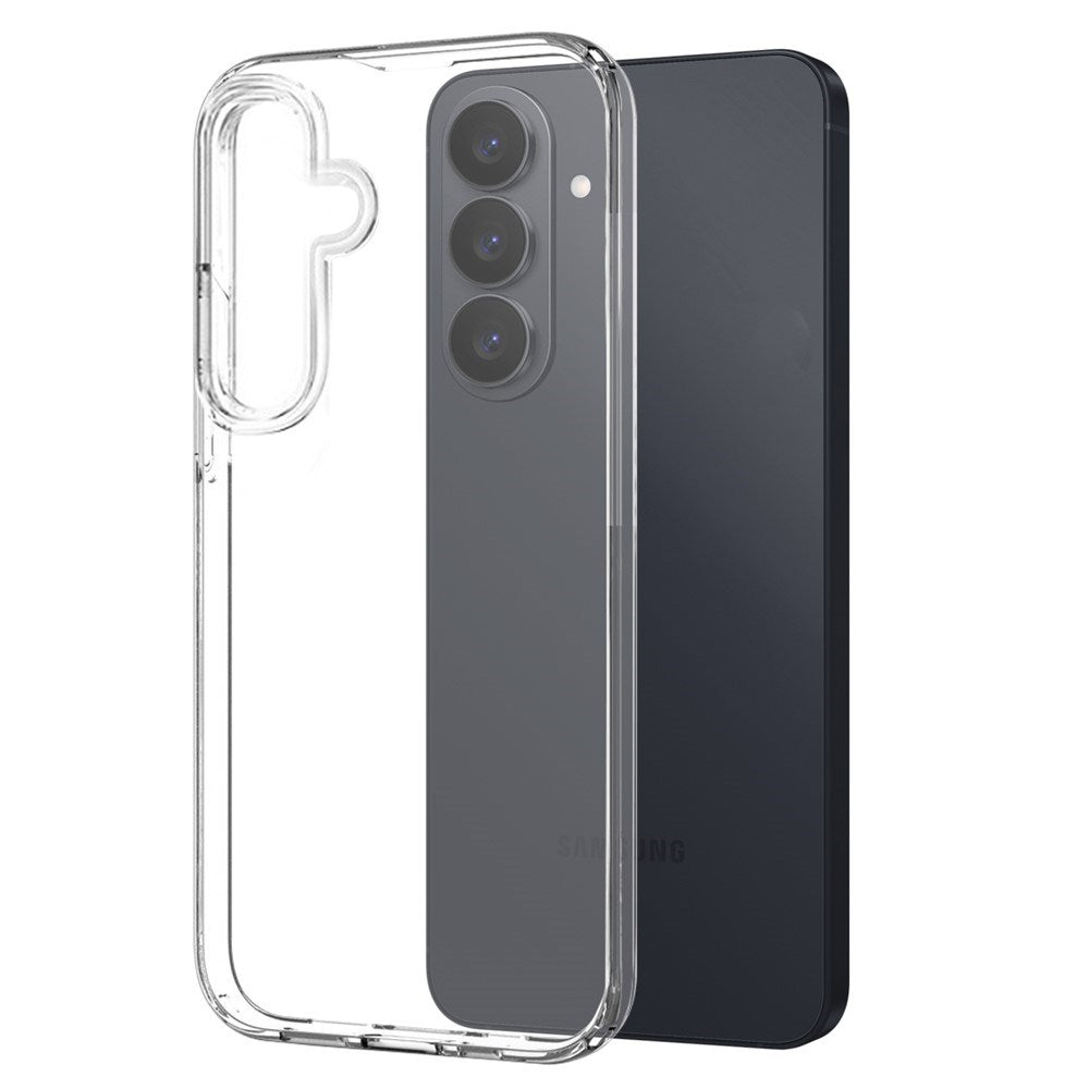 Samsung Galaxy S26 NORTHJO 3-i-1 Beskyttelsessæt m. Fleksibelt Plastik Cover / Hærdet Skærmbeskyttelsesglas / Kameralinsebeskyttelsesglas - Gennemsigtig