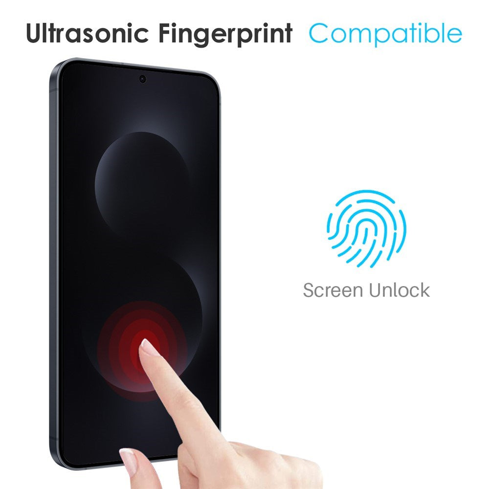 Samsung Galaxy S26 NORTHJO 3-i-1 Beskyttelsessæt m. Fleksibelt Plastik Cover / Hærdet Skærmbeskyttelsesglas / Kameralinsebeskyttelsesglas - Gennemsigtig
