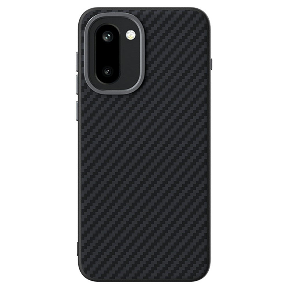 OnePlus 15R EIDERWOOD Magnetisk Carbon Cover - MagSafe Kompatibel - Sort