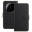 Xiaomi 17 Ultra EIDERWOOD Kunstlæder Flip Cover m. Kortholder & Ståfunktion - Sort