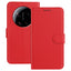 Xiaomi 17 Ultra EIDERWOOD Kunstlæder Flip Cover m. Kortholder & Ståfunktion - Rød