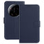 Xiaomi 17 Ultra EIDERWOOD Kunstlæder Flip Cover m. Kortholder & Ståfunktion - Blå