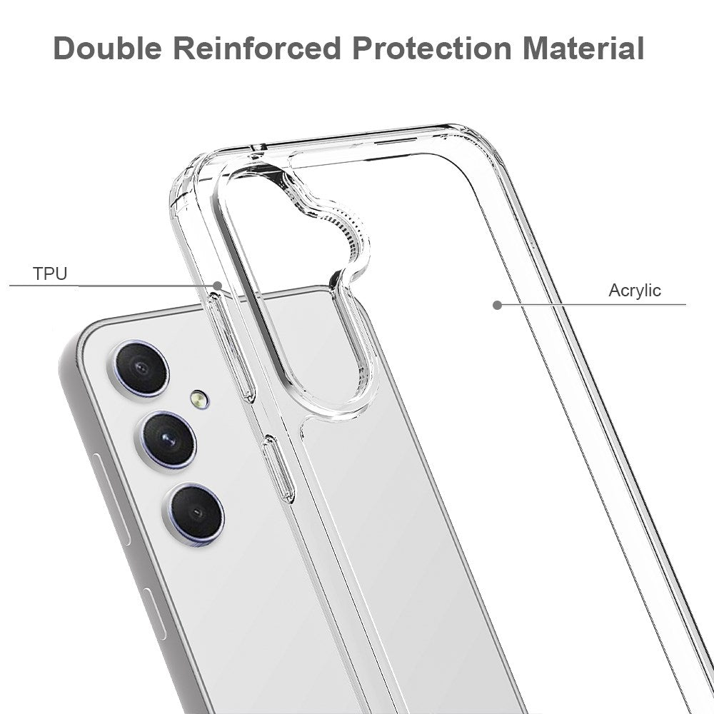 Samsung Galaxy A37 EIDERWOOD Hybrid Cover - Gennemsigtig