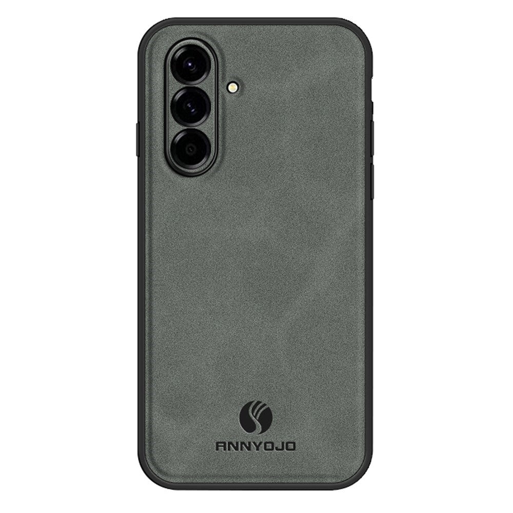 Samsung Galaxy A27 EIDERWOOD Hybrid Cover med Kunstlæder - Grå
