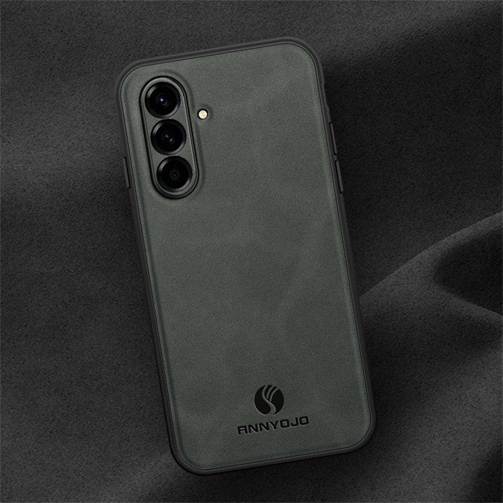 Samsung Galaxy A27 EIDERWOOD Hybrid Cover med Kunstlæder - Vinrød