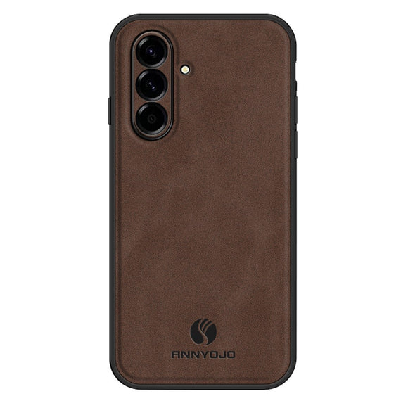 Samsung Galaxy A27 EIDERWOOD Hybrid Cover med Kunstlæder - Brun