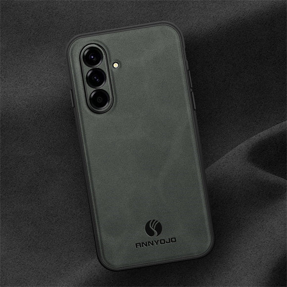 Samsung Galaxy A27 EIDERWOOD Hybrid Cover med Kunstlæder - Brun