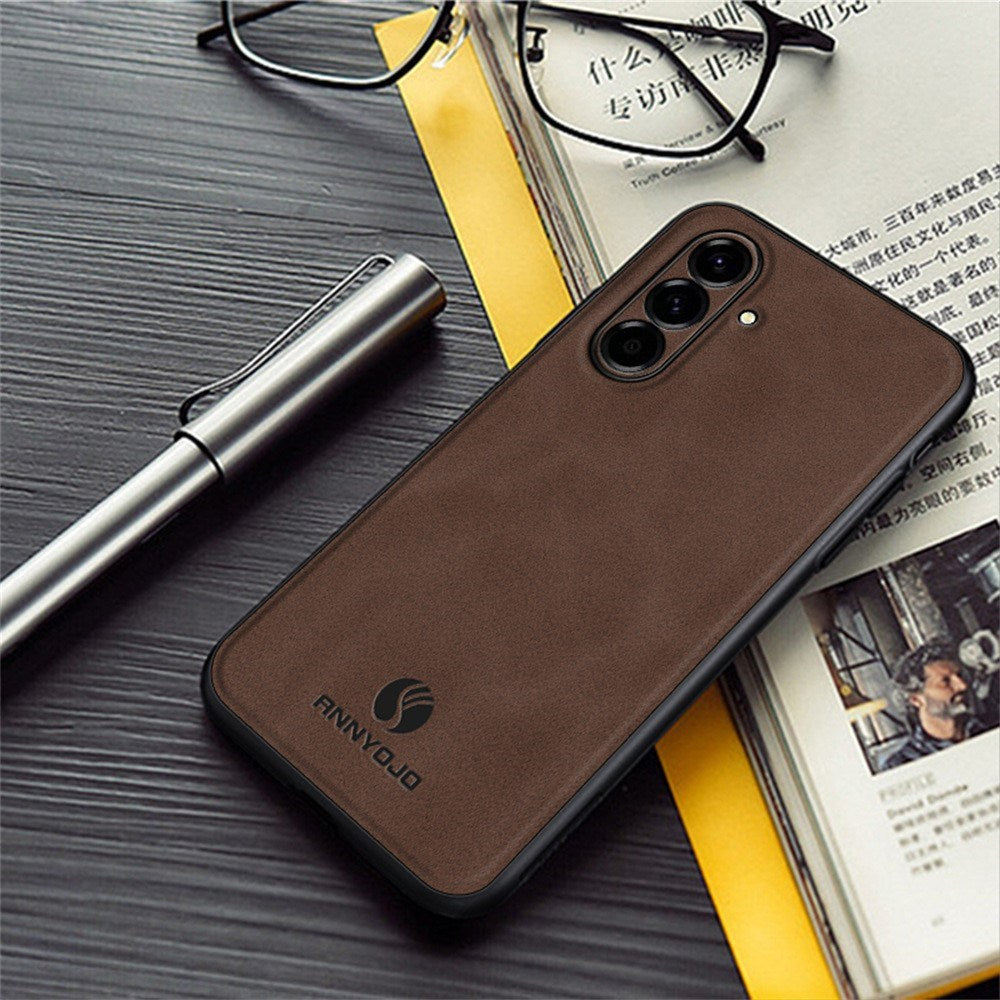 Samsung Galaxy A27 EIDERWOOD Hybrid Cover med Kunstlæder - Brun