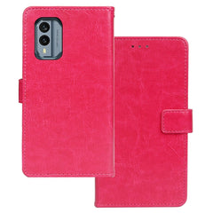 Nokia X30 Læder Cover m. Pung - Lyserød