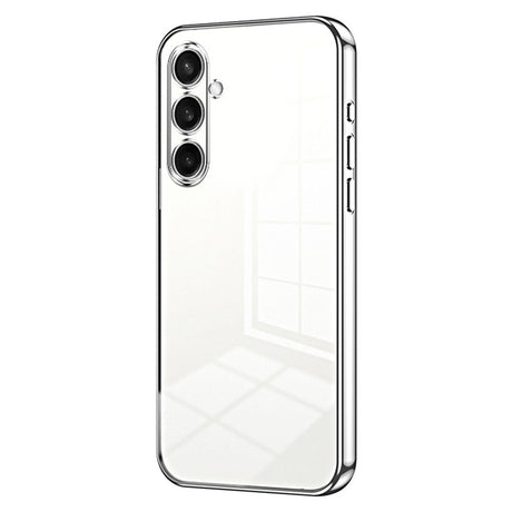 Samsung Galaxy A27 EIDERWOOD Fleksibelt Plastik Cover - Blank Overflade - Gennemsigtig / Sølv