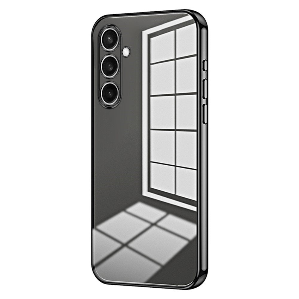 Samsung Galaxy A27 EIDERWOOD Fleksibelt Plastik Cover - Blank Overflade - Gennemsigtig / Sort