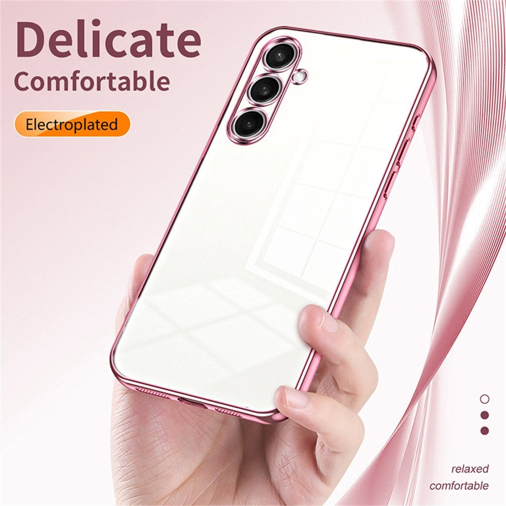 Samsung Galaxy A27 EIDERWOOD Fleksibelt Plastik Cover - Blank Overflade - Gennemsigtig / Sort