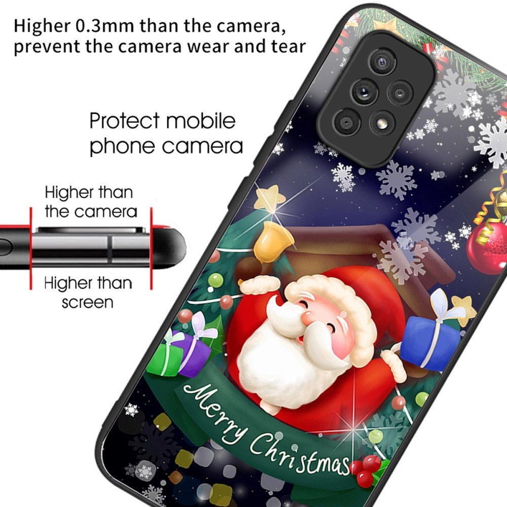Samsung Galaxy A53 (5G) Jule Cover m. Glasbagside - Julemand