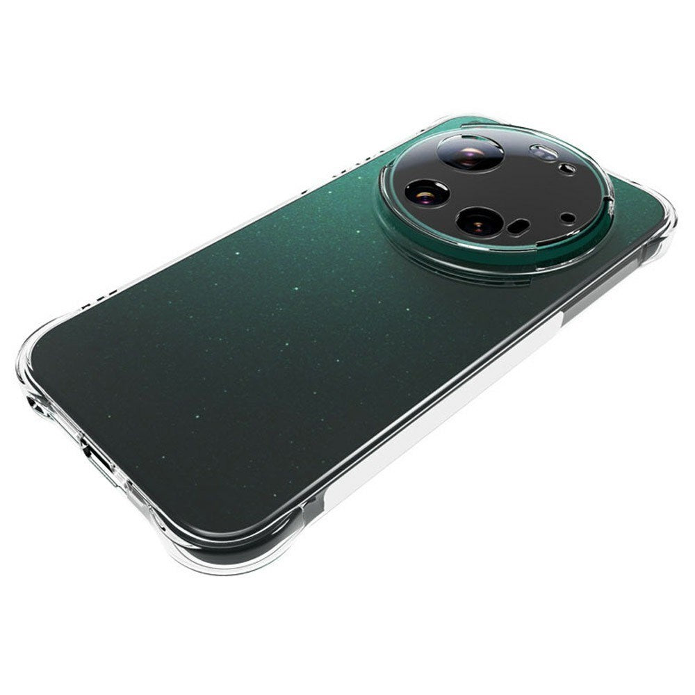 Xiaomi 17 Ultra EIDERWOOD Fleksibelt Plast Cover m. Forstærkede Hjørner - Gennemsigtig