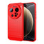Xiaomi 17 Ultra EIDERWOOD Brushed Carbon Cover - Rød