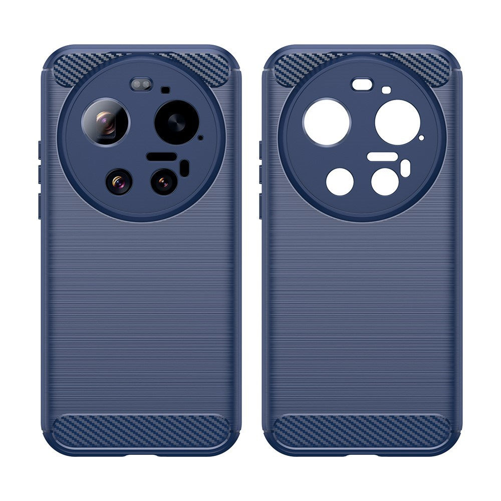 Xiaomi 17 Ultra EIDERWOOD Brushed Carbon Cover - Blå