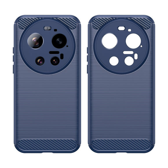 Xiaomi 17 Ultra EIDERWOOD Brushed Carbon Cover - Blå