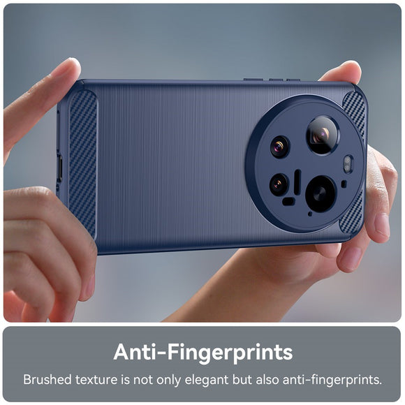 Xiaomi 17 Ultra EIDERWOOD Brushed Carbon Cover - Blå