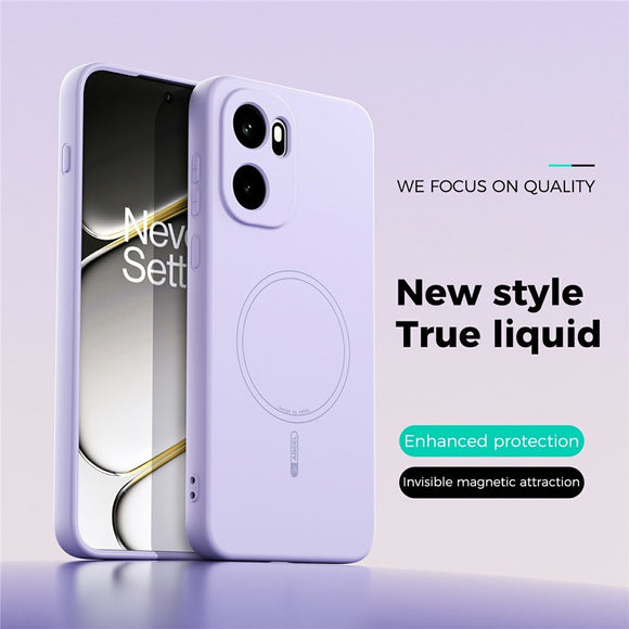 OnePlus 15R EIDERWOOD Silikone Cover - MagSafe Kompatibel - Lilla
