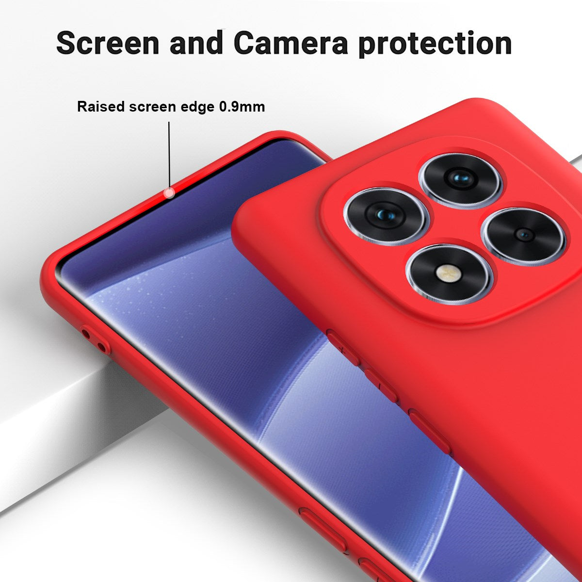 Xiaomi Redmi Note 15 Pro (5G) EIDERWOOD Silikone Cover m. Strop - Rød