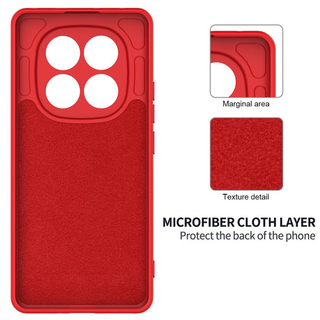 Xiaomi Redmi Note 15 Pro (5G) EIDERWOOD Silikone Cover m. Strop - Rød