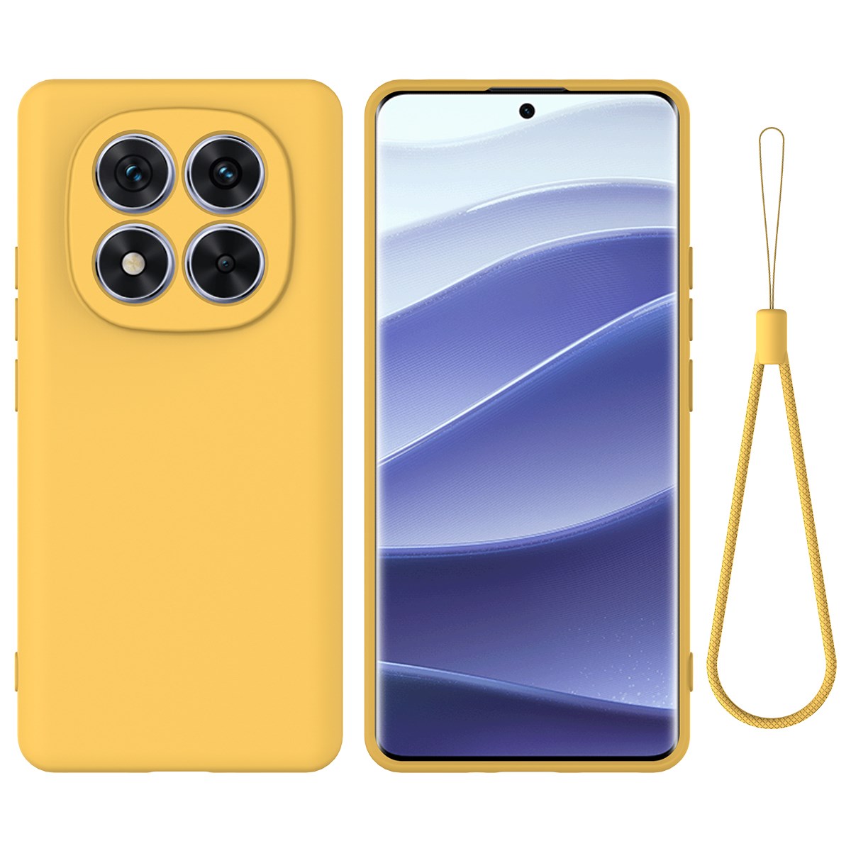 Xiaomi Redmi Note 15 Pro (5G) EIDERWOOD Silikone Cover m. Strop - Gul