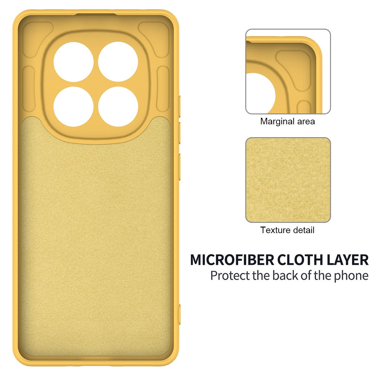 Xiaomi Redmi Note 15 Pro (5G) EIDERWOOD Silikone Cover m. Strop - Gul