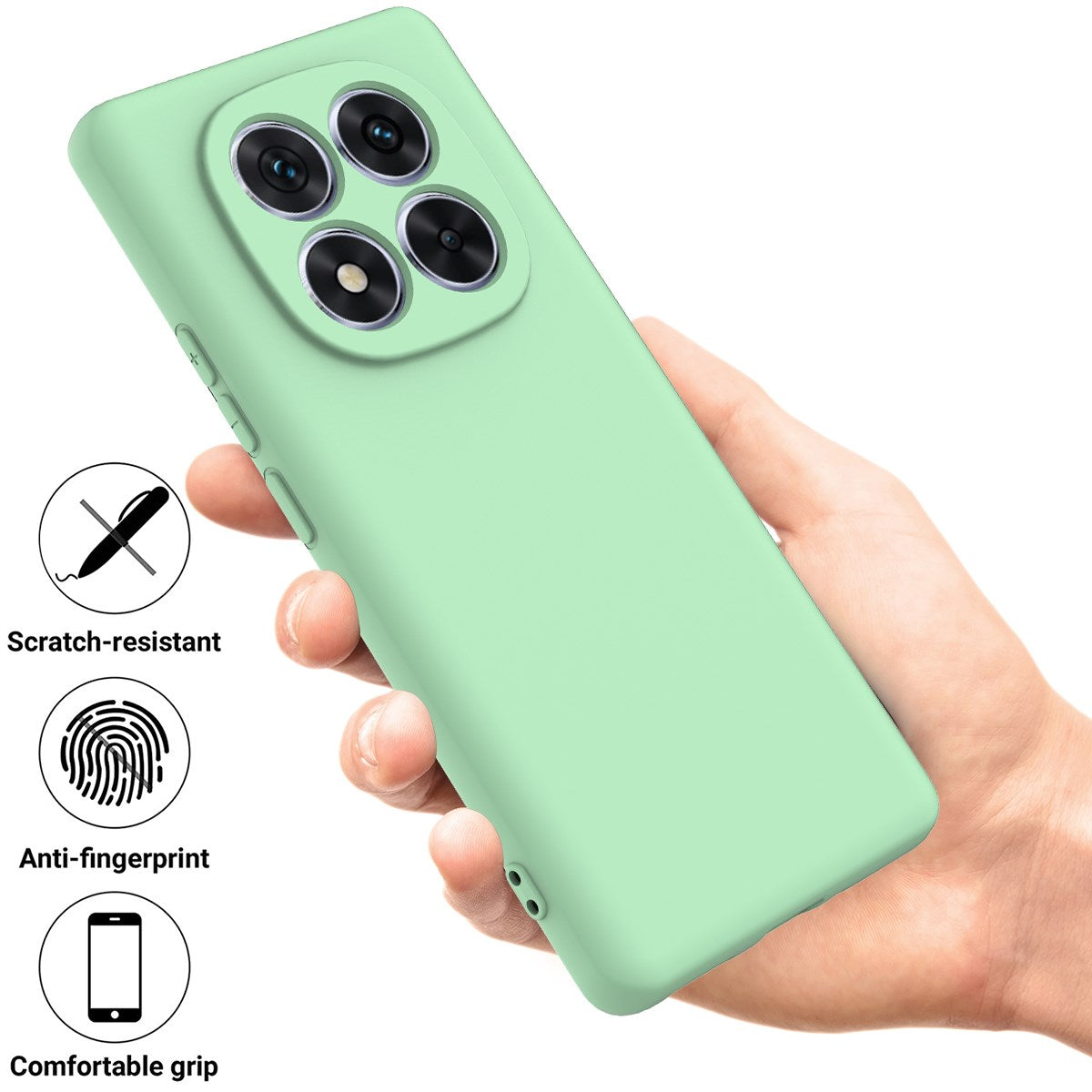 Xiaomi Redmi Note 15 Pro (5G) EIDERWOOD Silikone Cover m. Strop - Grøn