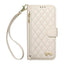 iPhone 18 Pro / 17 Pro EIDERWOOD Kunstlæder Flip Cover m. Tekstur & Strop - Hvid
