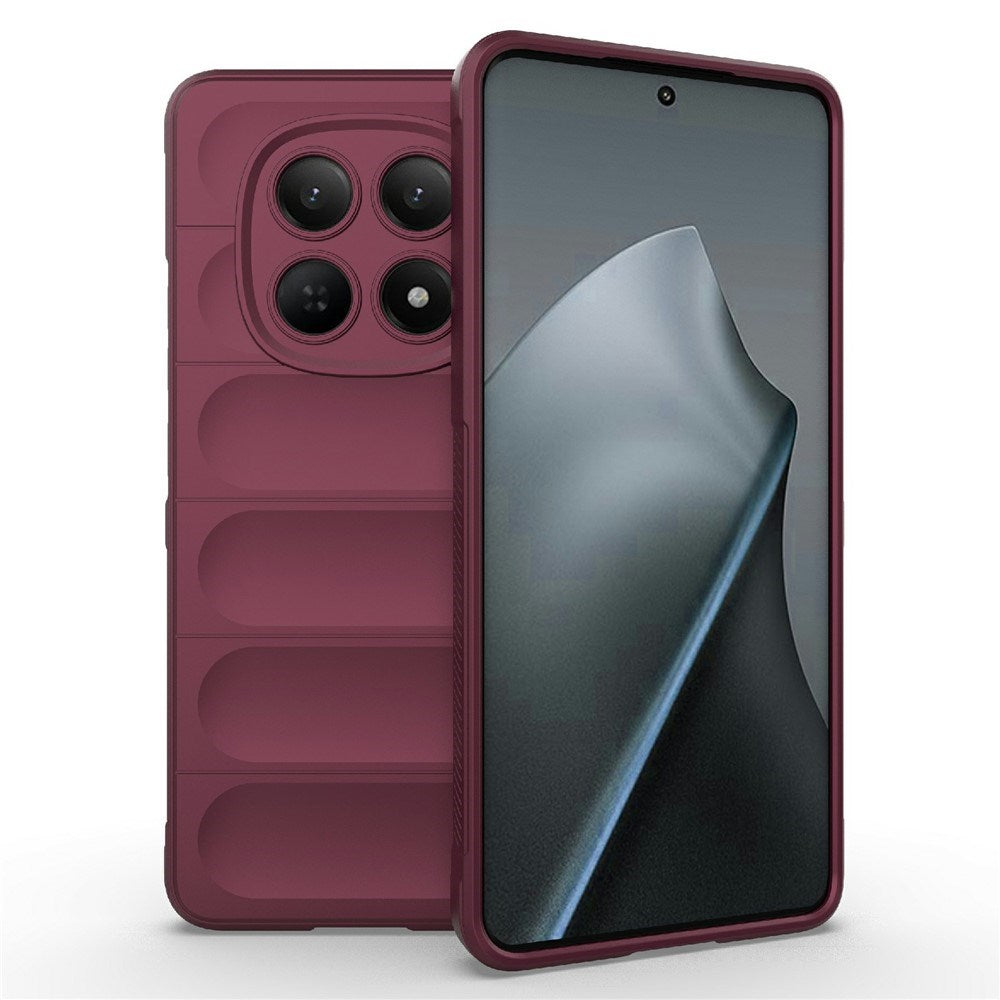 Xiaomi Redmi Note 15 (5G) EIDERWOOD Rugged Plast Cover - Mørkerød