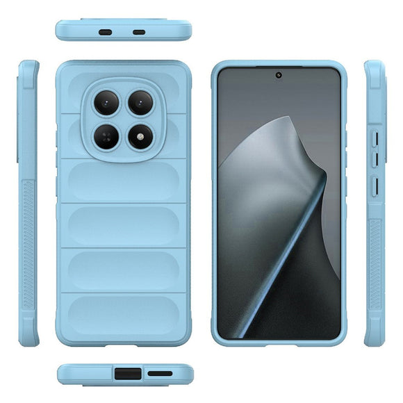 Xiaomi Redmi Note 15 (5G) EIDERWOOD Rugged Plast Cover - Blå