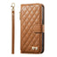 iPhone 18 Pro Max / 17 Pro Max EIDERWOOD Kunstlæder Flip Cover m. Tekstur & Strop - Brun