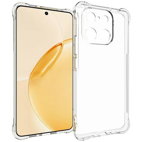 Realme 16 Pro+ WANLONFENG Fleksibelt Plastik Cover m. Forstærkede Hjørner - Gennemsigtig