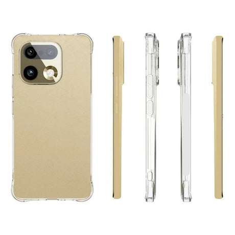 Realme 16 Pro+ WANLONFENG Fleksibelt Plastik Cover m. Forstærkede Hjørner - Gennemsigtig